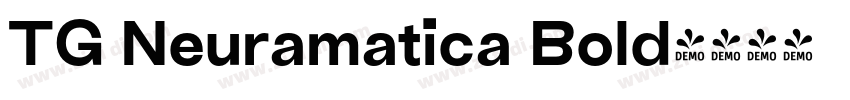 TG Neuramatica Bold字体转换